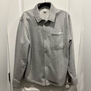 Reebok Men's Light Gray Shirt Jacket